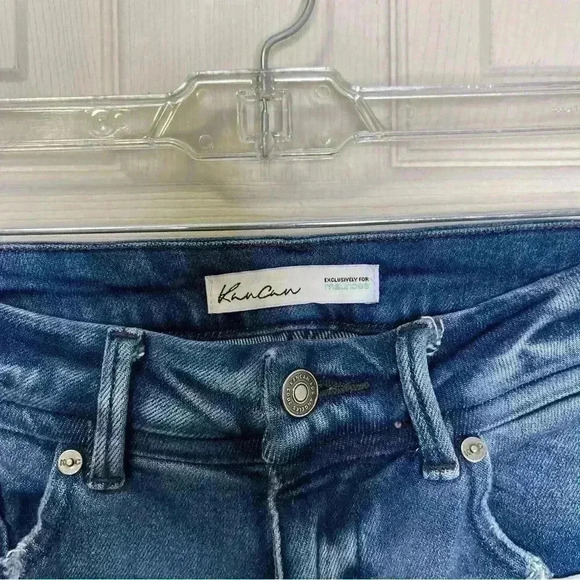 KanCan™ High Rise Medium Destructed Skinny Jean Sz 27 - Picture 3 of 13